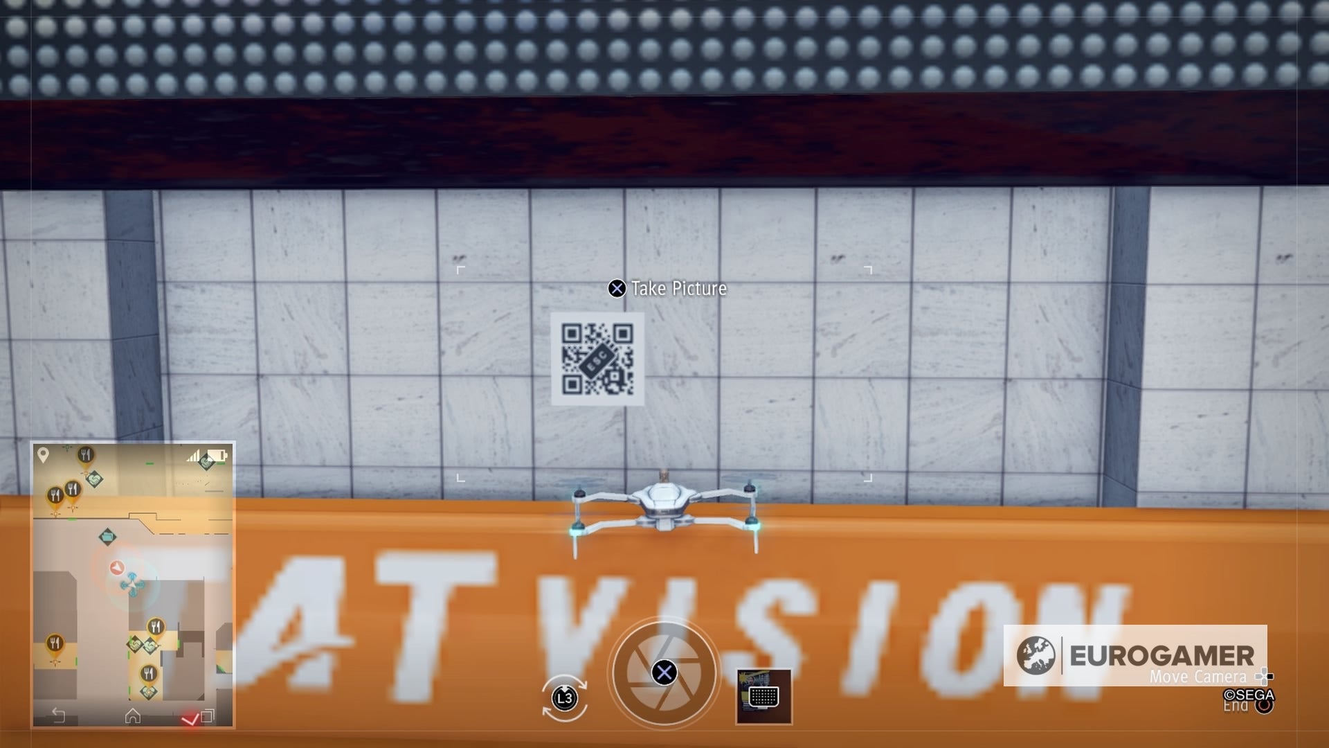 Judgment QR code locations to upgrade Drone Parts explained